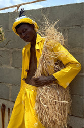 Bo Tie Dye Pants (Yellow)